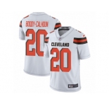 Youth Nike Cleveland Browns #20 Briean Boddy-Calhoun Vapor Untouchable Limited White NFL Jersey