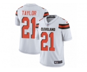 Youth Nike Cleveland Browns #21 Jamar Taylor Vapor Untouchable Limited White NFL Jersey