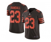 Youth Nike Cleveland Browns #23 Damarious Randall Brown Stitched NFL Limited Rush Jersey