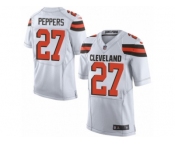 Youth Nike Cleveland Browns #27 Jabrill Peppers Limited White NFL Jersey