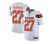 Youth Nike Cleveland Browns #27 Jabrill Peppers Vapor Untouchable Limited White NFL Jersey