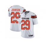 Youth Nike Cleveland Browns #29 Duke Johnson Vapor Untouchable Limited White NFL Jersey
