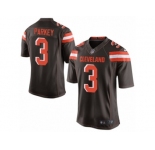 Youth Nike Cleveland Browns #3 Cody Parkey Limited Brown Team Color NFL Jersey