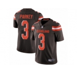 Youth Nike Cleveland Browns #3 Cody Parkey Vapor Untouchable Limited Brown Team Color NFL Jersey
