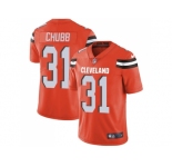 Youth Nike Cleveland Browns #31 Nick Chubb Orange Alternate Stitched NFL Vapor Untouchable Limited Jersey