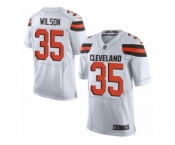 Youth Nike Cleveland Browns #35 Howard Wilson Limited White NFL Jersey