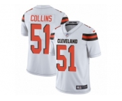 Youth Nike Cleveland Browns #51 Jamie Collins Vapor Untouchable Limited White NFL Jersey