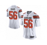 Youth Nike Cleveland Browns #56 DeMario Davis Limited White NFL Jersey
