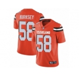 Youth Nike Cleveland Browns #58 Christian Kirksey Vapor Untouchable Limited Orange Alternate NFL Jersey