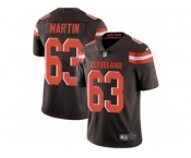 Youth Nike Cleveland Browns #63 Marcus Martin Vapor Untouchable Limited Brown Team Color NFL Jersey