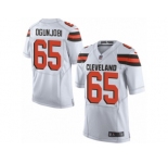 Youth Nike Cleveland Browns #65 Larry Ogunjobi Limited White NFL Jersey