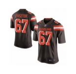 Youth Nike Cleveland Browns #67 Austin Pasztor Limited Brown Team Color NFL Jersey