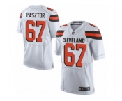 Youth Nike Cleveland Browns #67 Austin Pasztor Limited White NFL Jersey