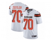 Youth Nike Cleveland Browns #70 Kevin Zeitler Vapor Untouchable Limited White NFL Jersey