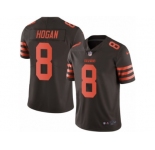 Youth Nike Cleveland Browns #8 Kevin Hogan Limited Brown Rush NFL Jersey