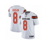 Youth Nike Cleveland Browns #8 Kevin Hogan Vapor Untouchable Limited White NFL Jersey