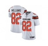 Youth Nike Cleveland Browns #82 Kasen Williams White Vapor Untouchable Limited Player NFL Jersey