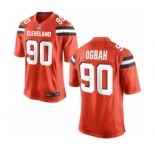 Youth Nike Cleveland Browns #90 Emmanuel Ogbah Orange Alternate NFL Jersey