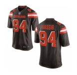 Youth Nike Cleveland Browns #94 Carl Nassib Brown Team Color NFL Jersey