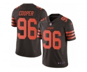 Youth Nike Cleveland Browns #96 Xavier Cooper Limited Brown Rush NFL Jersey