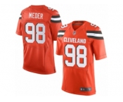 Youth Nike Cleveland Browns #98 Jamie Meder Limited Orange Alternate NFL Jersey