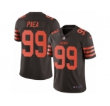 Youth Nike Cleveland Browns #99 Stephen Paea Limited Brown Rush NFL Jersey