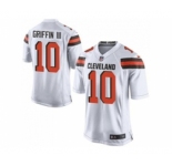 nike youth nfl jerseys cleveland browns #10 robert griffin iii white[nike][new style]