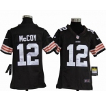 nike youth nfl jerseys cleveland browns #12 mccoy brown[nike]