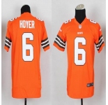 nike youth nfl jerseys cleveland browns #6 hoyer orange[nike]