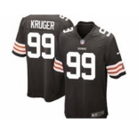 nike youth nfl jerseys cleveland browns #99 kruger brown[nike]