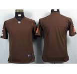 nike youth nfl jerseys cleveland browns blank brown[portrait fashion]