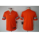 nike youth nfl jerseys cleveland browns blank orange[nike limited]