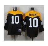 Mitchell And Ness 1967 Pittsburgh Steelers #10 Martavis Bryant Black Yelllow Throwback Mens Stitched NFL Jersey