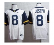 NCAA Virginia Mountaineers #8 Karl Joseph white Jerseys(Elite)
