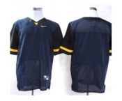 NCAA Virginia Mountaineers Blank Blue Jerseys(Elite)