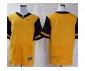 NCAA Virginia Mountaineers Blank Gold Jerseys(Elite)