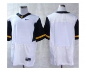 NCAA Virginia Mountaineers Blank white Jerseys(Elite)