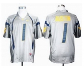 NCAA West Virginia Mountaineers #1Tavon Austin Grey