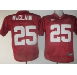 ncaa Alabama Crimson Tide #25 McClain Red