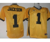 ncaa California Golden Bears #1 Jackson Yellow