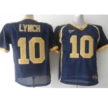 ncaa California Golden Bears #10 Lynch Blue