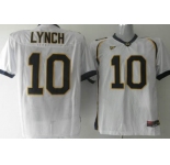 ncaa California Golden Bears #10 Lynch White