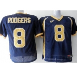 ncaa California Golden Bears #8 Rodgers blue