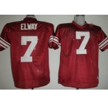 ncaa Standford Cardinals #7 Elways Red