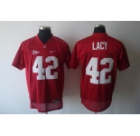 ncaa (alabama crimson) #42 lacy red