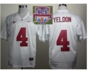 ncaa alabama crimson tide #4 yeldon white[2013 bcs]