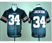 ncaa auburn tigers #34 jackson blue