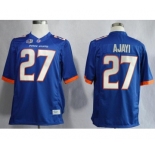 ncaa boise state broncos #27 ajayi blue