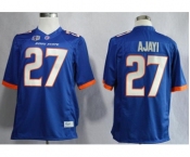 ncaa boise state broncos #27 ajayi blue