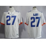 ncaa boise state broncos #27 ajayi white